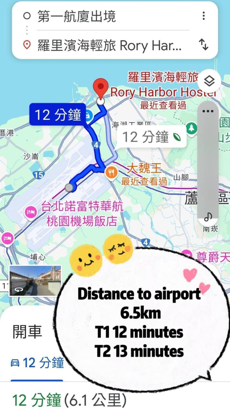 羅里濱海輕旅 Rory Hostel Luzhu Bagian luar foto