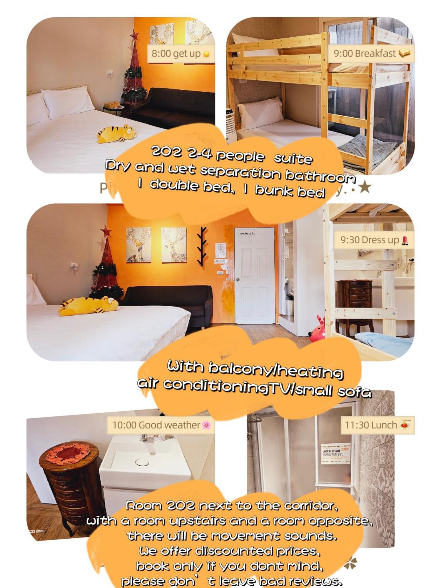 羅里濱海輕旅 Rory Hostel Luzhu Bagian luar foto